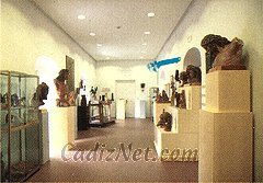 Cadiz:Aspecto de una sala del museo