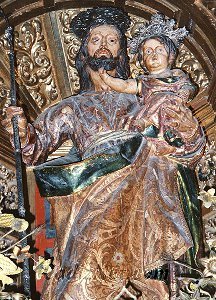 Cadiz:Imagen de San José.