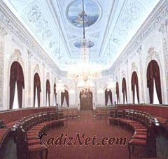 Cadiz:Salón de plenos