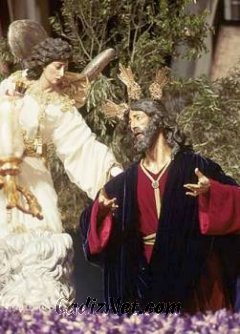 Cadiz:Nuestro Padre Jesús de la Oración en el Huerto, en el Jueves Santo