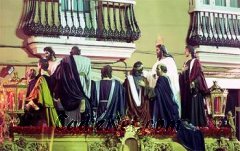 Cadiz:El misterio de la Santa Cena, que procesiona en el Domingo de Ramos