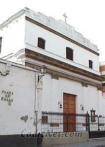 Cadiz:Fachada de la Parroquia del Santo Ángel Custodio