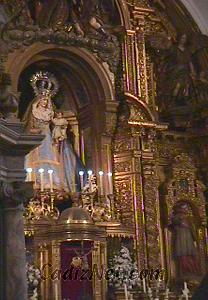 Cadiz:Detalle del altar mayor