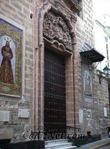 Cadiz:Portada. Iglesia de San Lorenzo