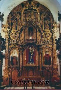Cadiz:Retablo de la capilla del Nazareno