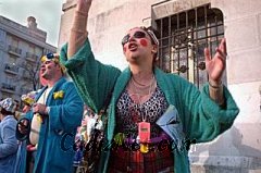 Cadiz:Los Vigilantes de la Playa, Agrupación ilegal. Año 1997. (Pza. de las Flores)