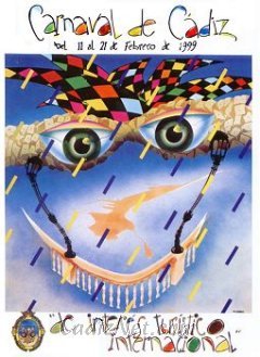 Cadiz:Cartel anunciador del carnaval de 1999