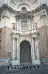 Cadiz:Portada principal de la Catedral