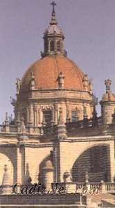 Cadiz:Detalle de la cúpula