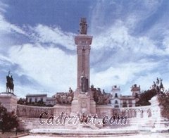 Cadiz:Monumento a las Cortes de 1812