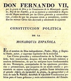 Cadiz:Constitución de 1812