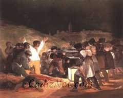 Cadiz:Los fusilamientos del 2 de mayo, de Goya