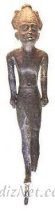Cadiz:Estatuilla en bronce (Sancti Petri) Museo de Cádiz
