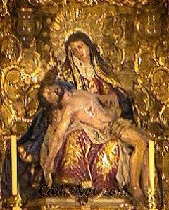 Cadiz:Nuestra Señora de la Piedad. Retablo Mayor