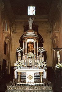 Cadiz:Altar mayor