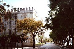 Cadiz:Conjunto del Alcázar y la Alameda Vieja