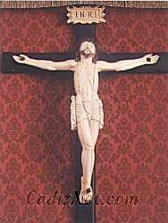 Cadiz:Cristo crucificado de marfil (sacristía)