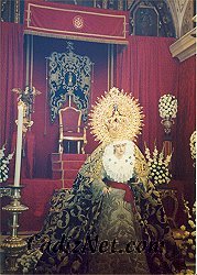 Cadiz:Besamanos de Nuestra Señora de la Paz en su Mayor Aflicción