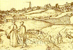 Cadiz:Vista de Jerez (Grabado del siglo XVI)