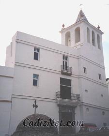 Cadiz:Campanario de la Iglesia de Santa Cruz